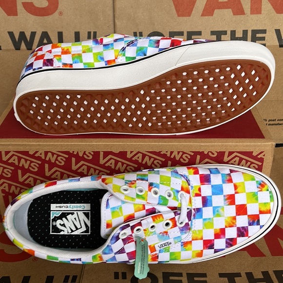 Vans Comfycush Era The-Dye Checkerboard sneakers Men’s - Picture 4 of 16